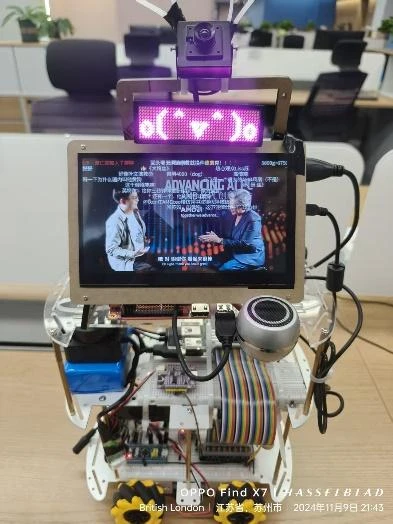 The physical prototype from the FPGA competition project.
